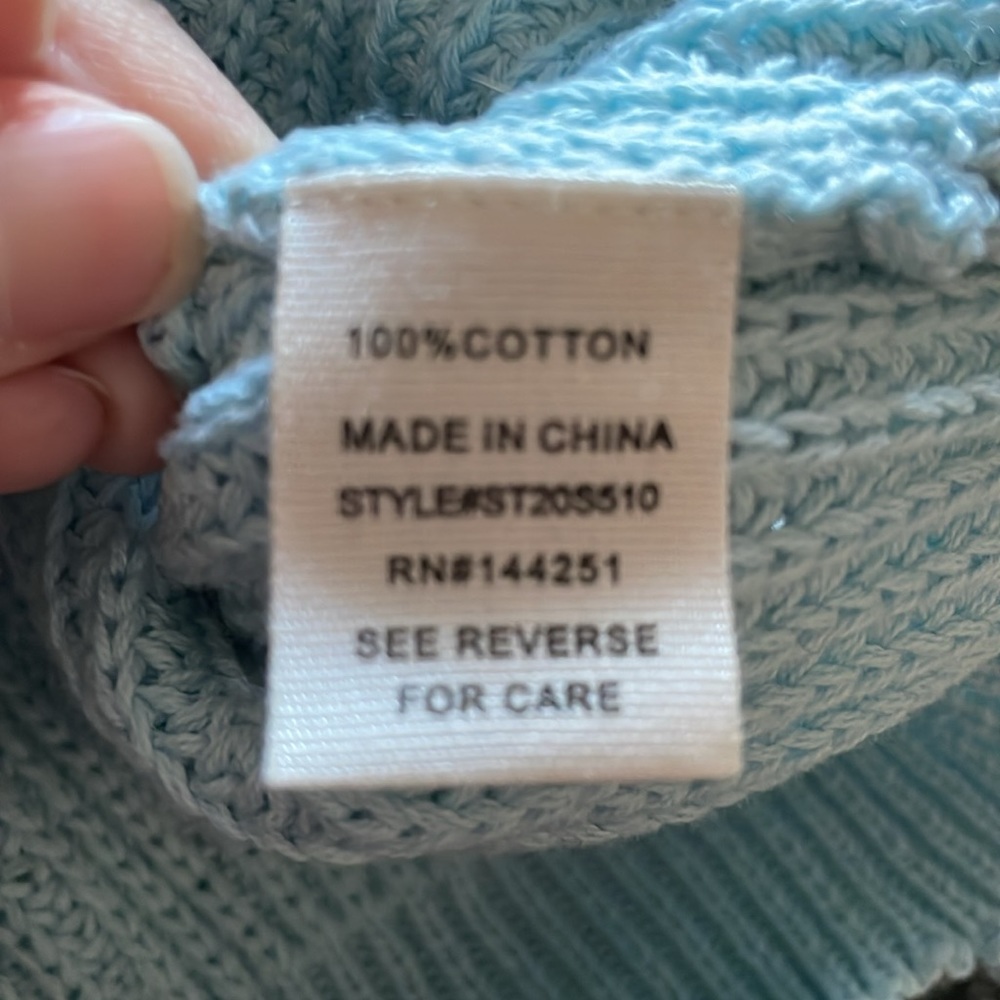 ❤️ 5/$25 - Jessica Simpson crop sweater - Sz L - Picture 4 of 4